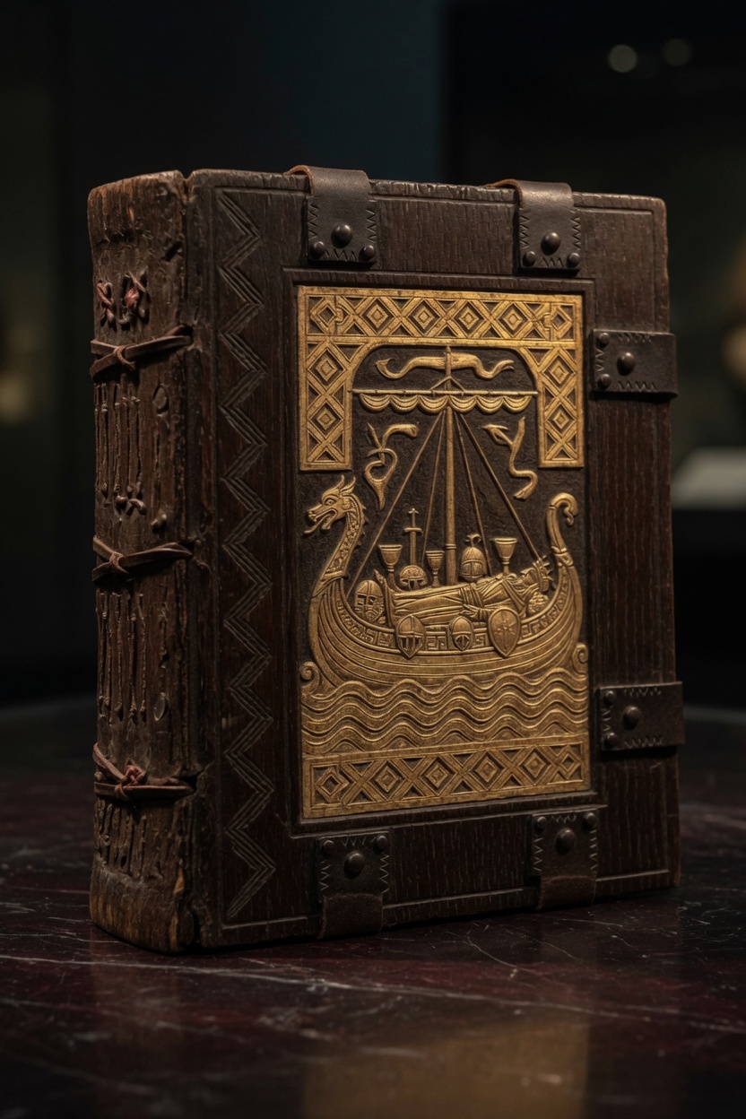 Closed Beowulf — oak boards, Scyld’s ship