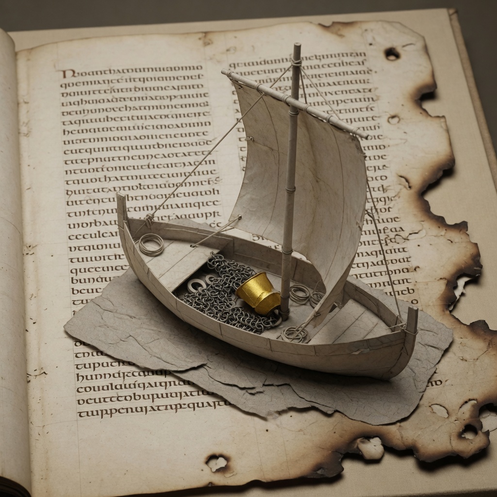 The mast over the treasure