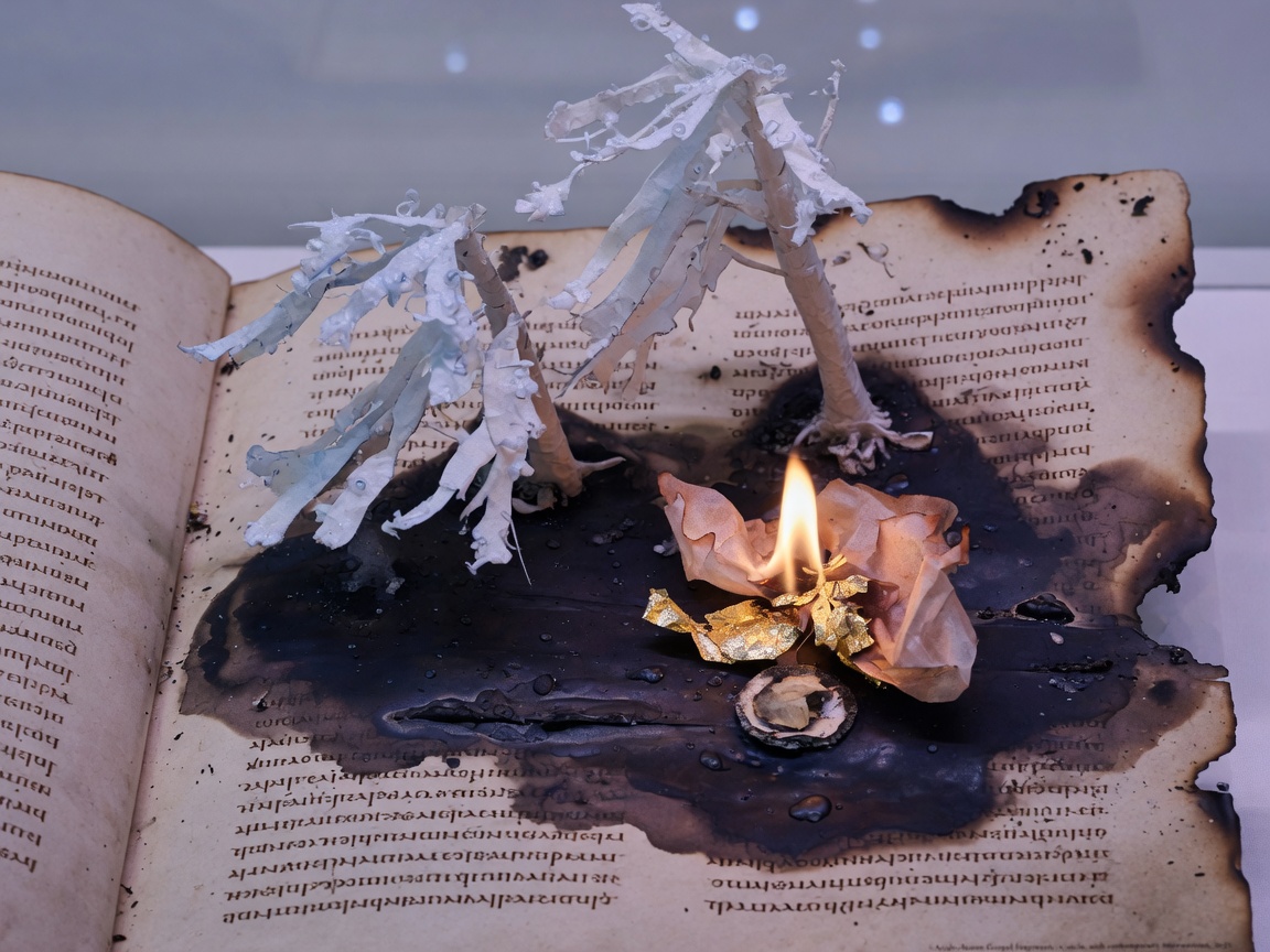 Fire on the flood